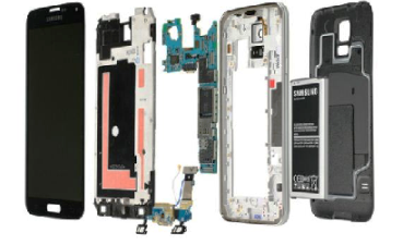 Dissembled Phone Parts