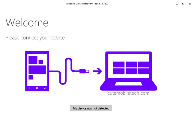 Connect Device Recover-Update Tool 5