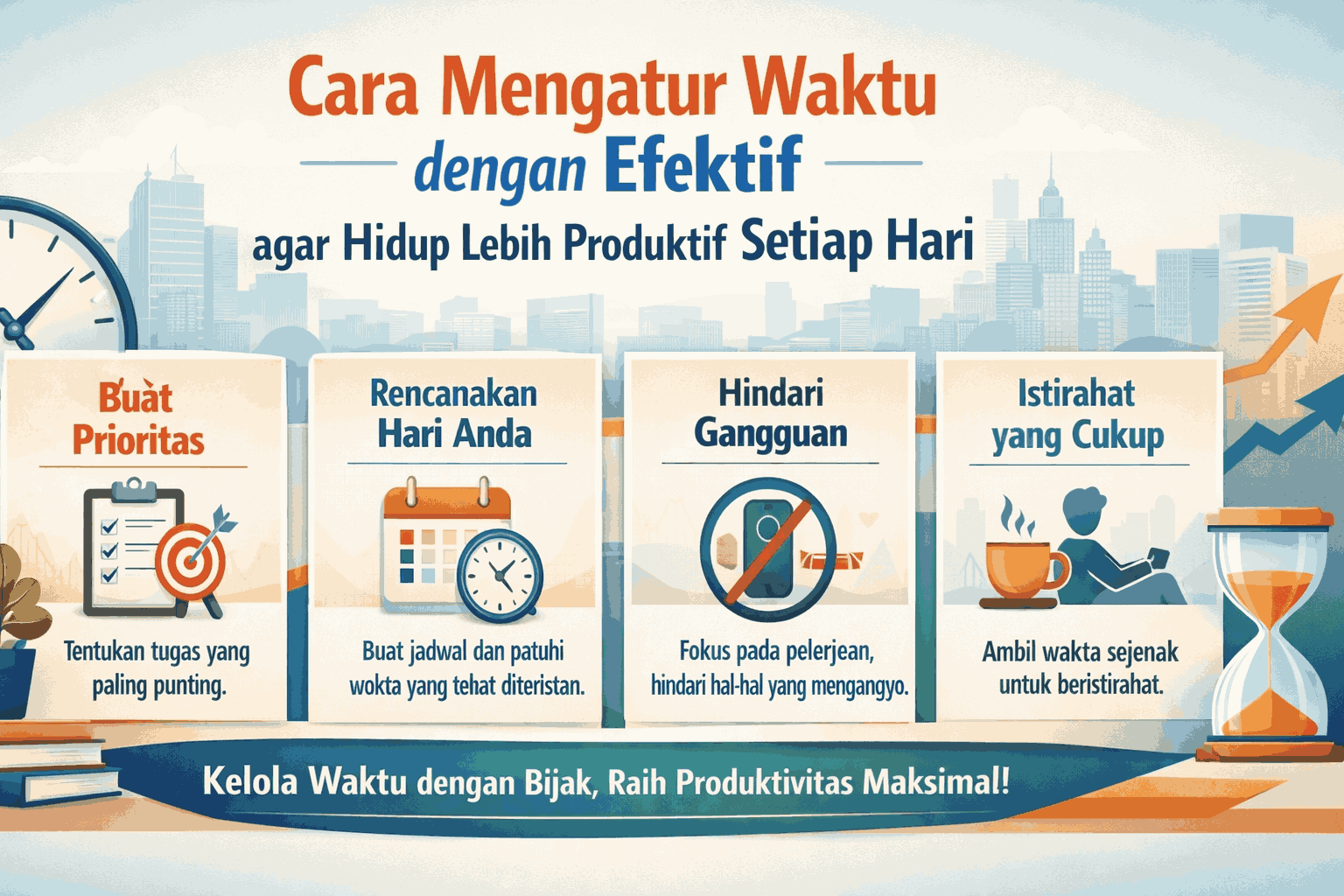Cara Menjadi Produktif Tanpa Merasa Cepat Lelah
